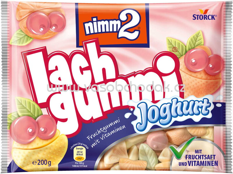 Storck Nimm2 Lachgummi Joghurt, 200g Storck Nimm2 Lachgummi Joghurt, 200g