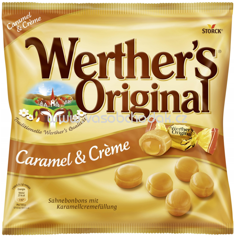 Storck Werther's Original Caramel & Crème, 225g