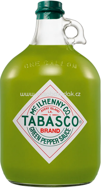 Tabasco Green Pepper Sauce Jalapeño, 3780 ml