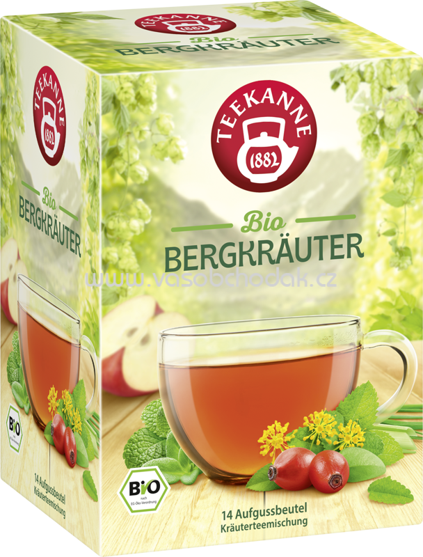 Teekanne Bio Bergkräuter, 14 Beutel Teekanne Bio Bergkräuter, 14 Beutel