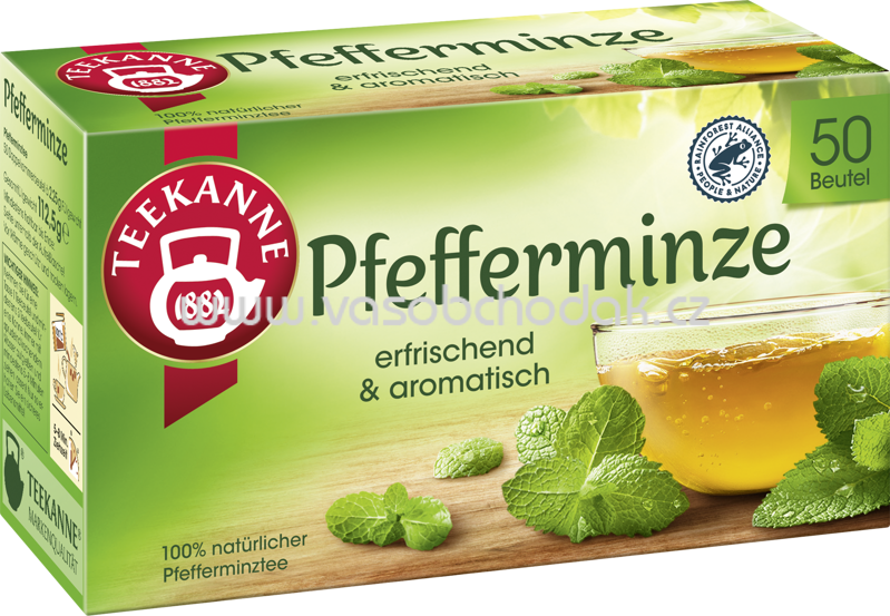 Teekanne Pfefferminze, 50 Beutel Teekanne Pfefferminze, 50 Beutel