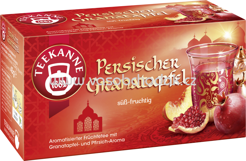 Teekanne Ländertee Persischer Granatapfel, 20 Beutel Teekanne Ländertee Persischer Granatapfel, 20 Beutel