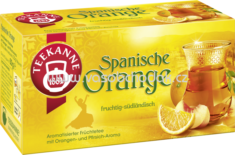 Teekanne Ländertee Spanische Orange, 20 Beutel Teekanne Ländertee Spanische Orange, 20 Beutel