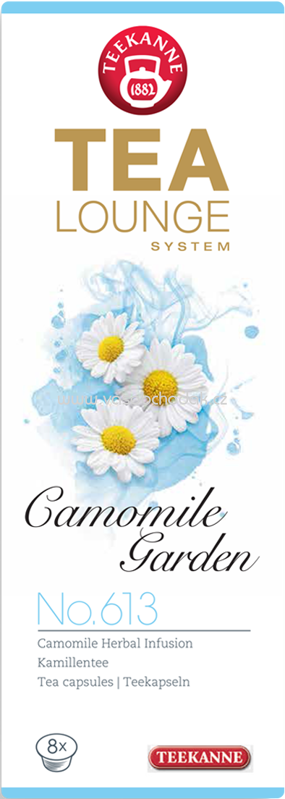 Teekanne Tealounge Camomile Garden No. 613, 8 St