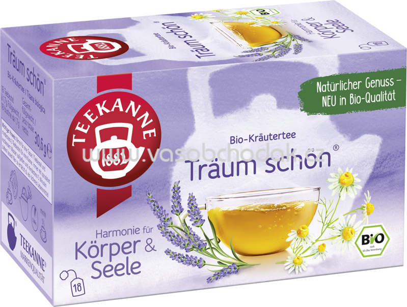 Teekanne Harmonie für Körper und Seele Träum Schön, 18 Beutel Teekanne Harmonie für Körper und Seele Träum Schön, 18 Beutel