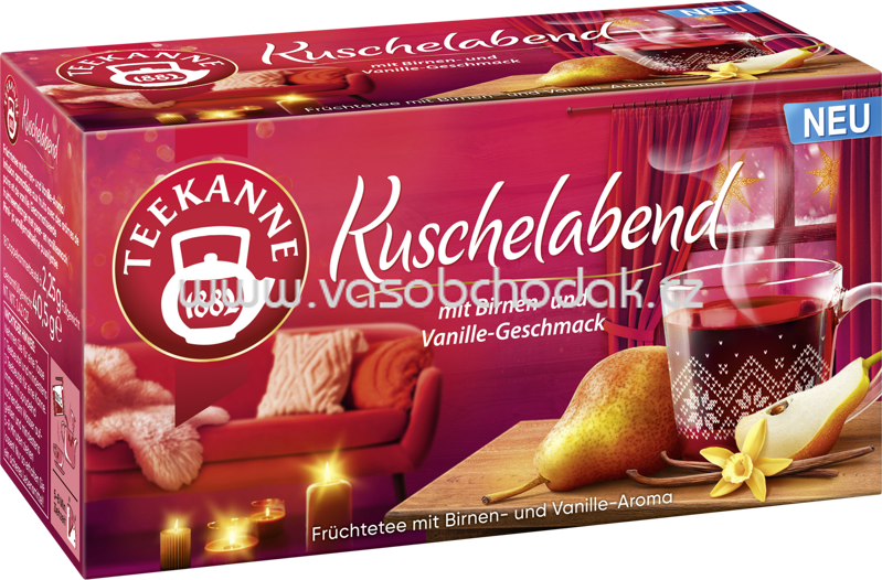 Teekanne Kuschelabend, 18 Beutel Teekanne Kuschelabend, 18 Beutel