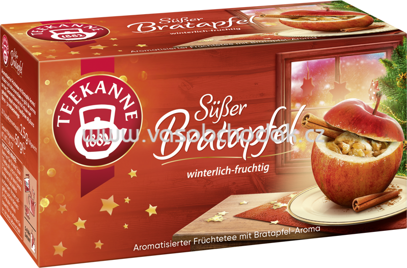 Teekanne Süßer Bratapfel, 20 Beutel Teekanne Süßer Bratapfel, 20 Beutel