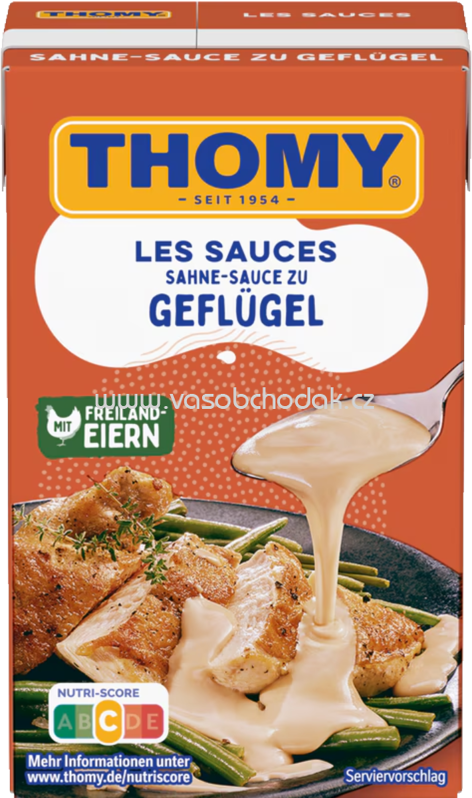 Thomy Les Sauces Geflügel Sahne Sauce, 250 ml Thomy Les Sauces Geflügel Sahne Sauce, 250 ml