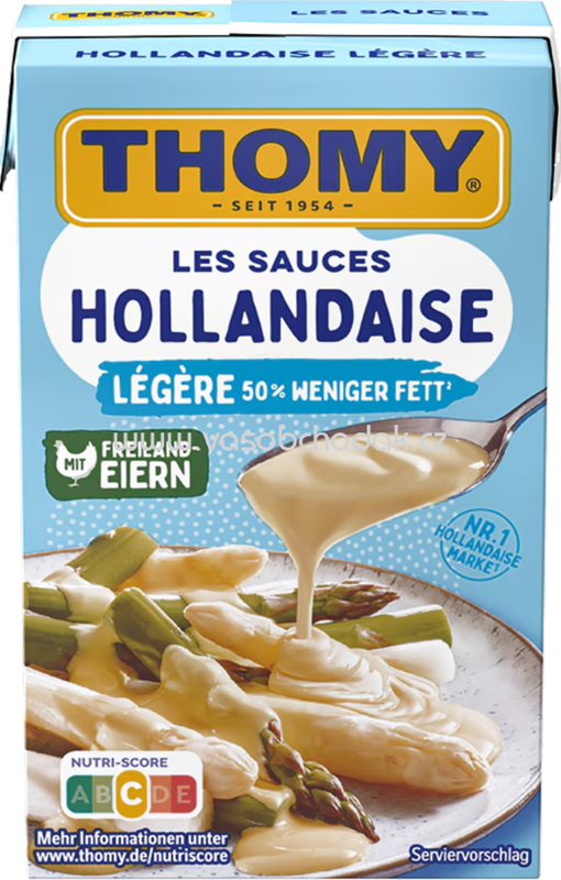 Thomy Les Sauces Hollandaise légère, 250 ml Thomy Les Sauces Hollandaise légère, 250 ml