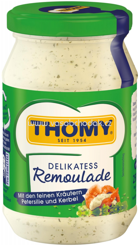 Thomy Remoulade mit Kräutern im Glas, 250 ml