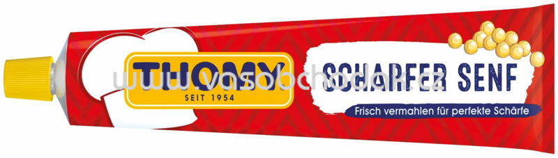 Thomy Scharfer Senf Tube, 200 ml Thomy Scharfer Senf Tube, 200 ml