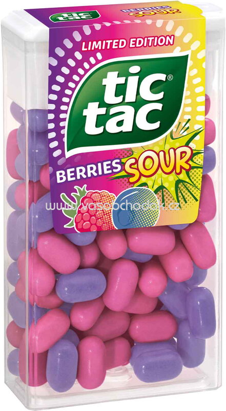 Tic Tac Berries Sour, 54g Tic Tac Berries Sour, 54g