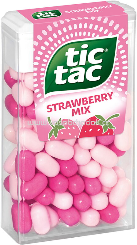 Tic Tac Strawberry Mix, 49g