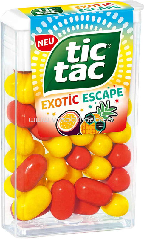Tic Tac Exotic Escape, 18g