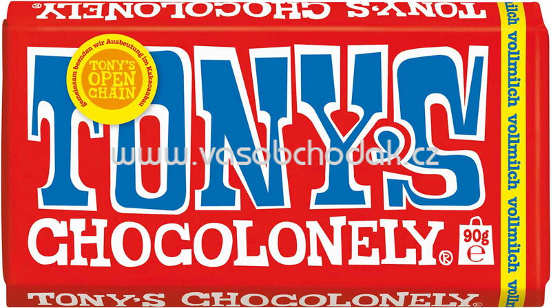 Tony's Chocolonely Vollmilch, 90g