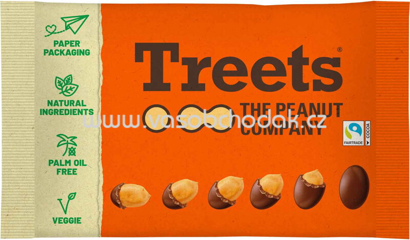 Treets The Peanut Company Peanuts, 185g Treets The Peanut Company Peanuts, 185g