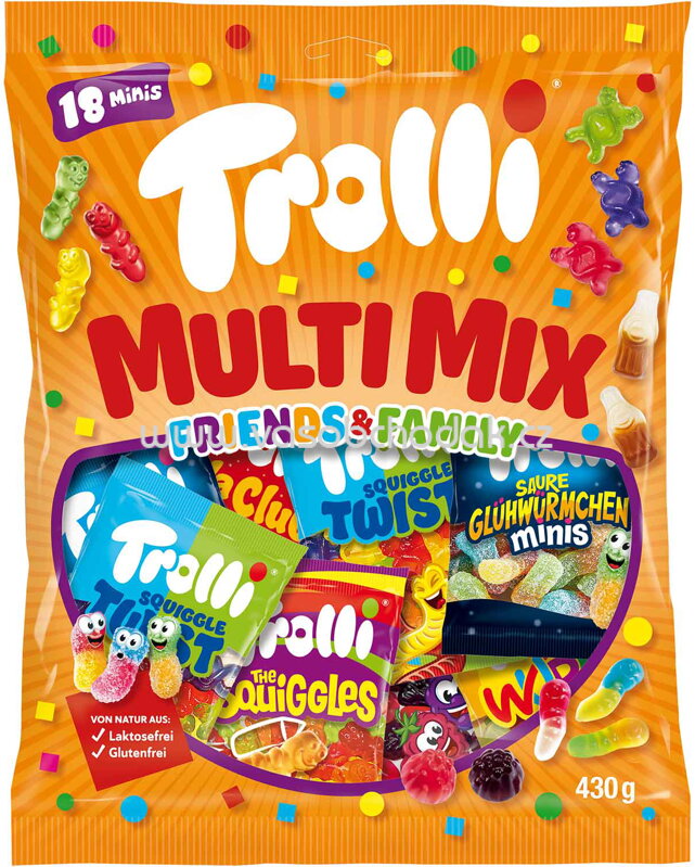 Trolli Multi Mix Friends & Family, 430g