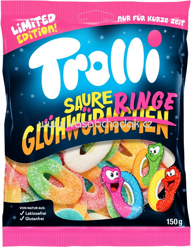 Trolli Saure Glühringe, 150g