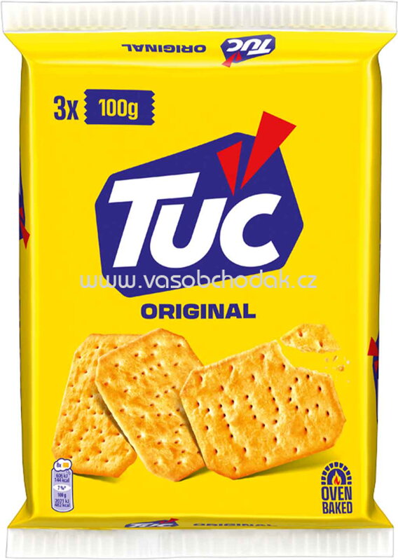 Tuc Cracker Original, 3x100g, 300g