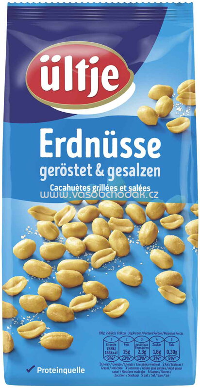 ültje Erdnüsse geröstet & gesalzen, 900g