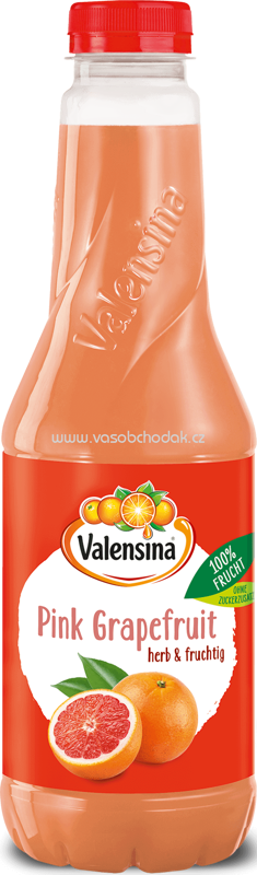 Valensina Pink Grapefruit herb & fruchtig, 1l