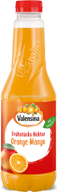 Valensina Frühstücks-Nektar Orange-Mango, 1l Valensina Frühstücks-Nektar Orange-Mango, 1l