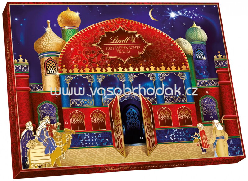 Lindt 1001 Weihnachts-Traum Adventskalender, 281g