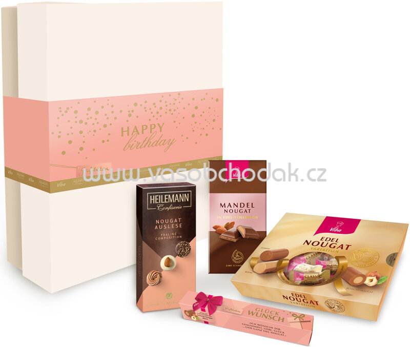 Viba & Heilemann Geschenkbox Happy Birthday, 375g Viba & Heilemann Geschenkbox Happy Birthday, 375g