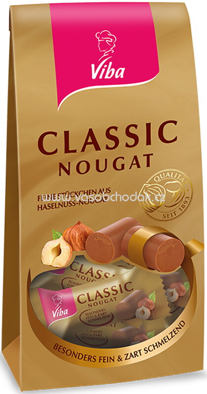 Viba Classic Nougat Beutel, 120g Viba Classic Nougat Beutel, 120g