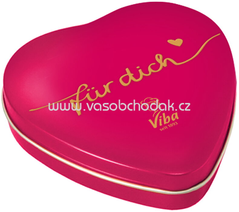 Viba Geschenkdose Herz groß, 180g Viba Geschenkdose Herz groß, 180g