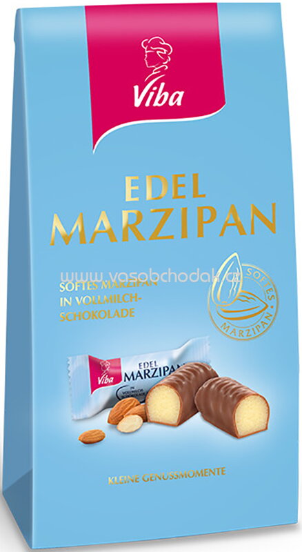 Viba Edel Marzipan Vollmilch Mini Beutel, 125g Viba Edel Marzipan Vollmilch Mini Beutel, 125g