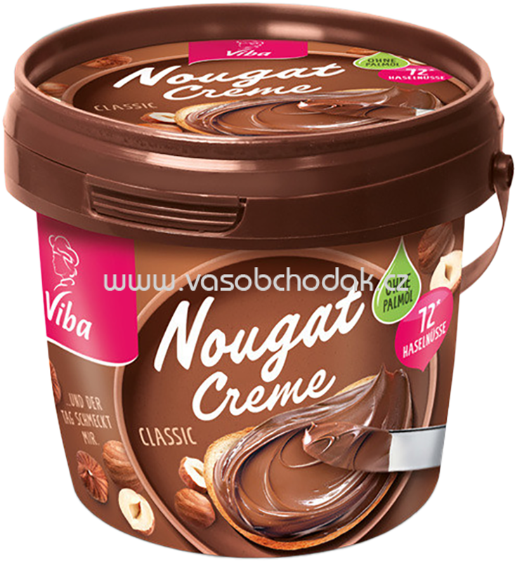 Viba Nougat-Creme Classic Palmölfrei, 375g