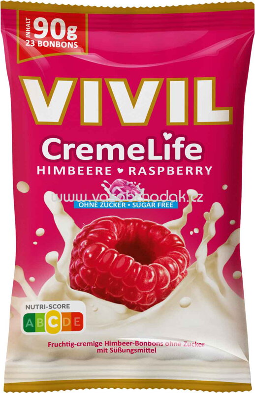 Vivil CremeLife Himbeere ohne Zucker, 90g Vivil CremeLife Himbeere ohne Zucker, 90g