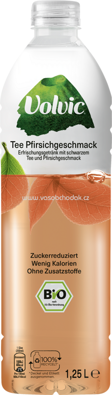 Volvic Bio Tee Pfirsich, 750 - 1250 ml