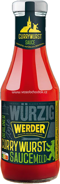 Werder Berliner Currywurst Sauce Mild, 450 ml