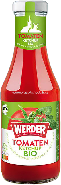 Werder Bio Tomaten Ketchup, 450 ml Werder Bio Tomaten Ketchup, 450 ml