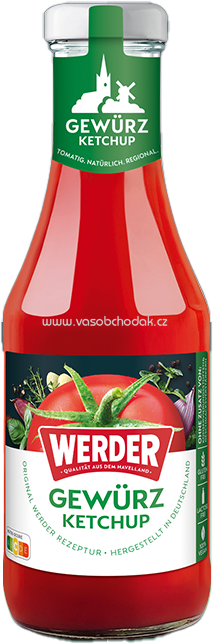 Werder Gewürzketchup, 450 ml Werder Gewürzketchup, 450 ml
