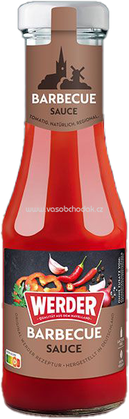 Werder Barbecue Sauce, 250 ml Werder Barbecue Sauce, 250 ml