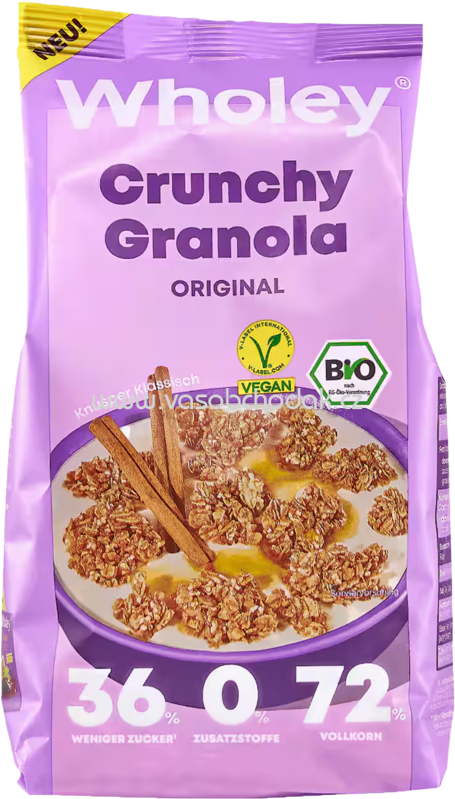 Wholey Crunchy Granola Original, 300g