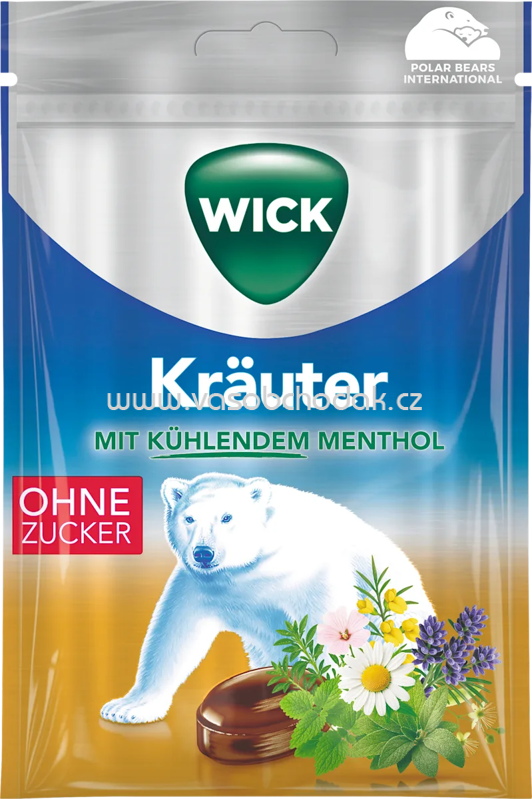 Wick Kräuter ohne Zucker, 72g