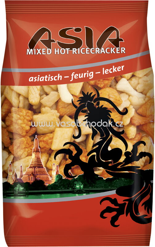 XOX Asia Mixed Hot Ricecracker, 150g