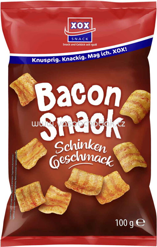 XOX Bacon Snack, 100g