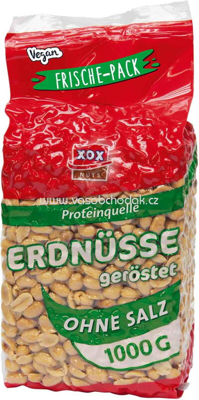 XOX Erdnüsse ungesalzen, 1kg