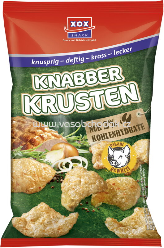 XOX Knabberkrusten, 50g
