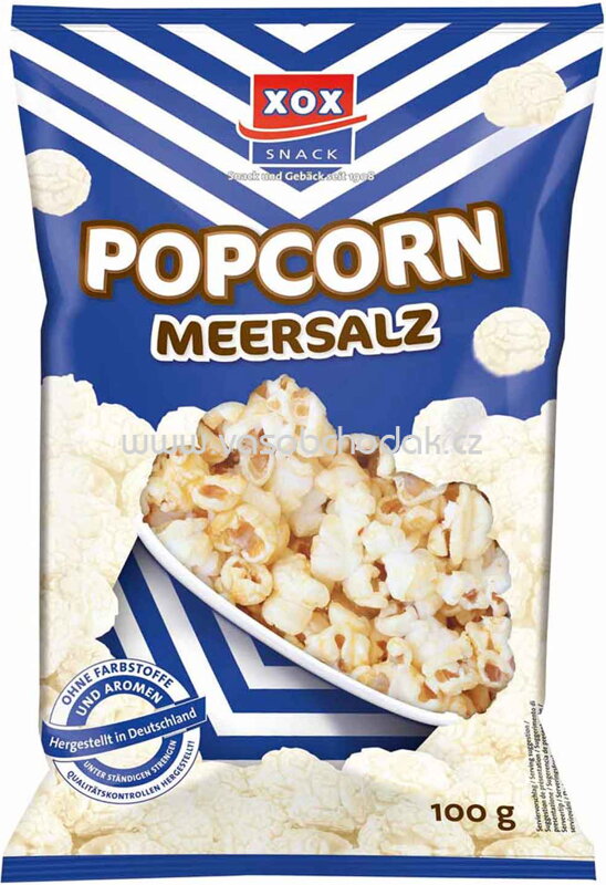 XOX Popcorn Meersalz, 100g