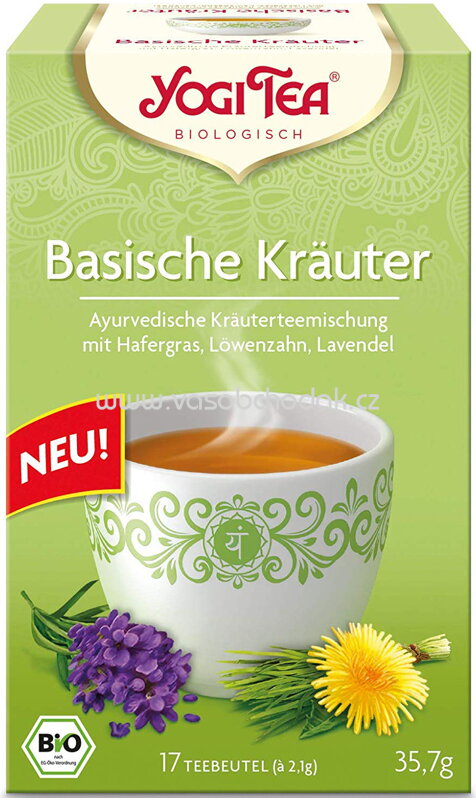Yogi Tea Basische Kräuter, 17 Beutel