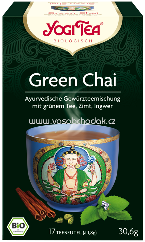 Yogi Tea Green Chai, 17 Beutel Yogi Tea Green Chai, 17 Beutel