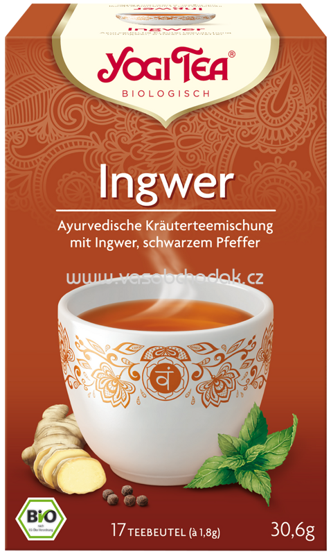 Yogi Tea Ingwer, 17 Beutel