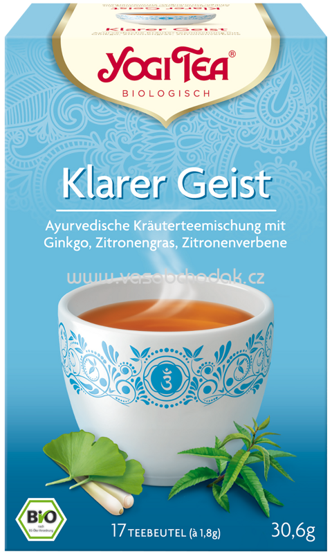 Yogi Tea Klarer Geist, 17 Beutel