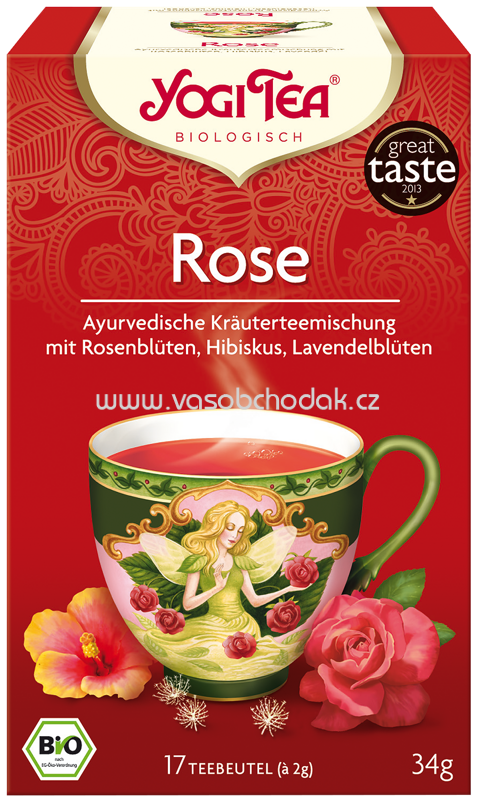 Yogi Tea Rose, 17 Beutel